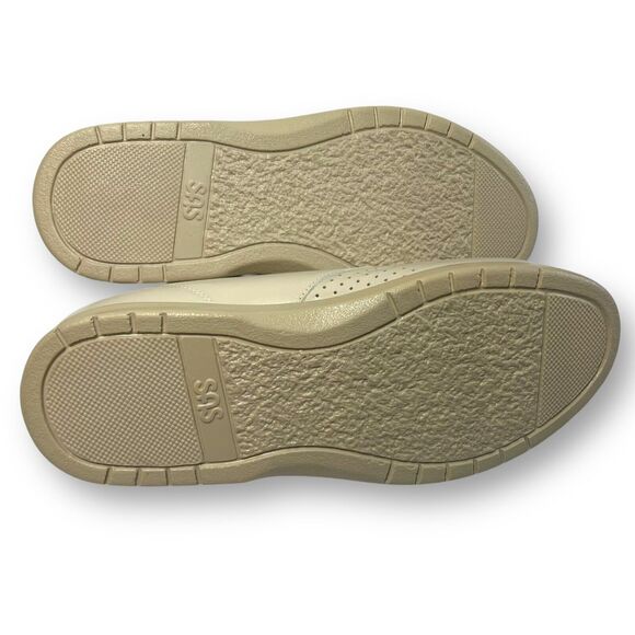 SAS Womens Size 8 WW Double Wide Shoes Free Time Bone Leather New Comfort - Picture 9 of 9